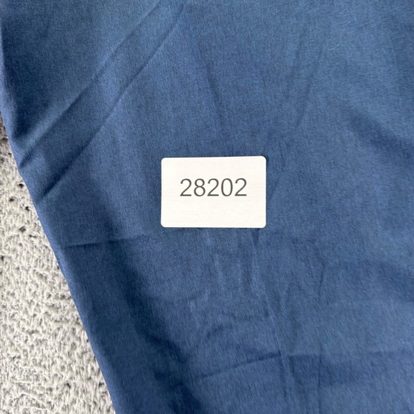 Greg Norman Chino Pants Mens 40x32 Blue Navy Polyester Stretch Straight Golf - Picture 9 of 9